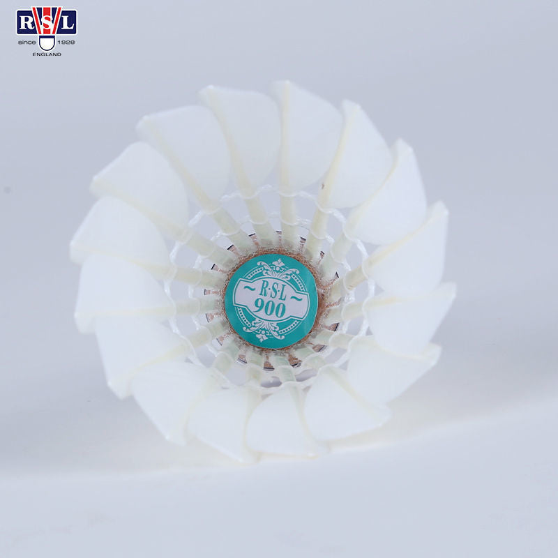 RSL 12 PCS RSL900 Badminton Goose Feather Badminton Shuttlecock
