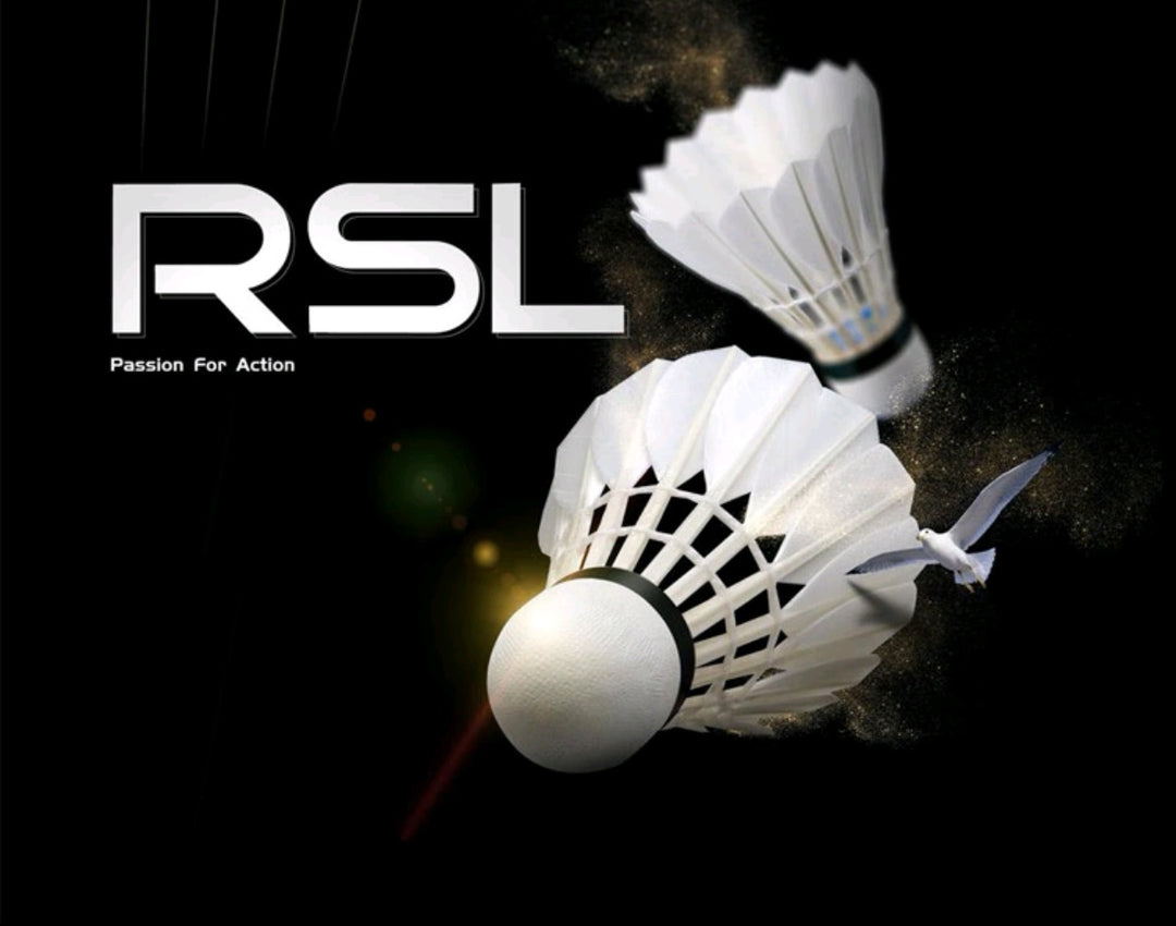RSL 12 PCS NO.3 Badminton Goose Feather Badminton Shuttlecock