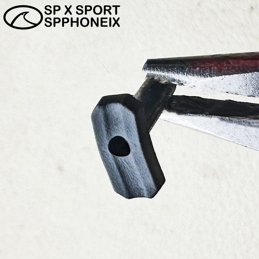 Badminton Racket Wire Guard 20 PCS Rubber Particles Wide T3.0 Mushroom Nails 2.6 X 9.7mm