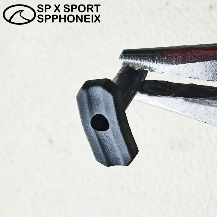 Badminton Racket Wire Guard 20 PCS Rubber Particles Wide T3.0 Mushroom Nails 2.6 X 9.7mm