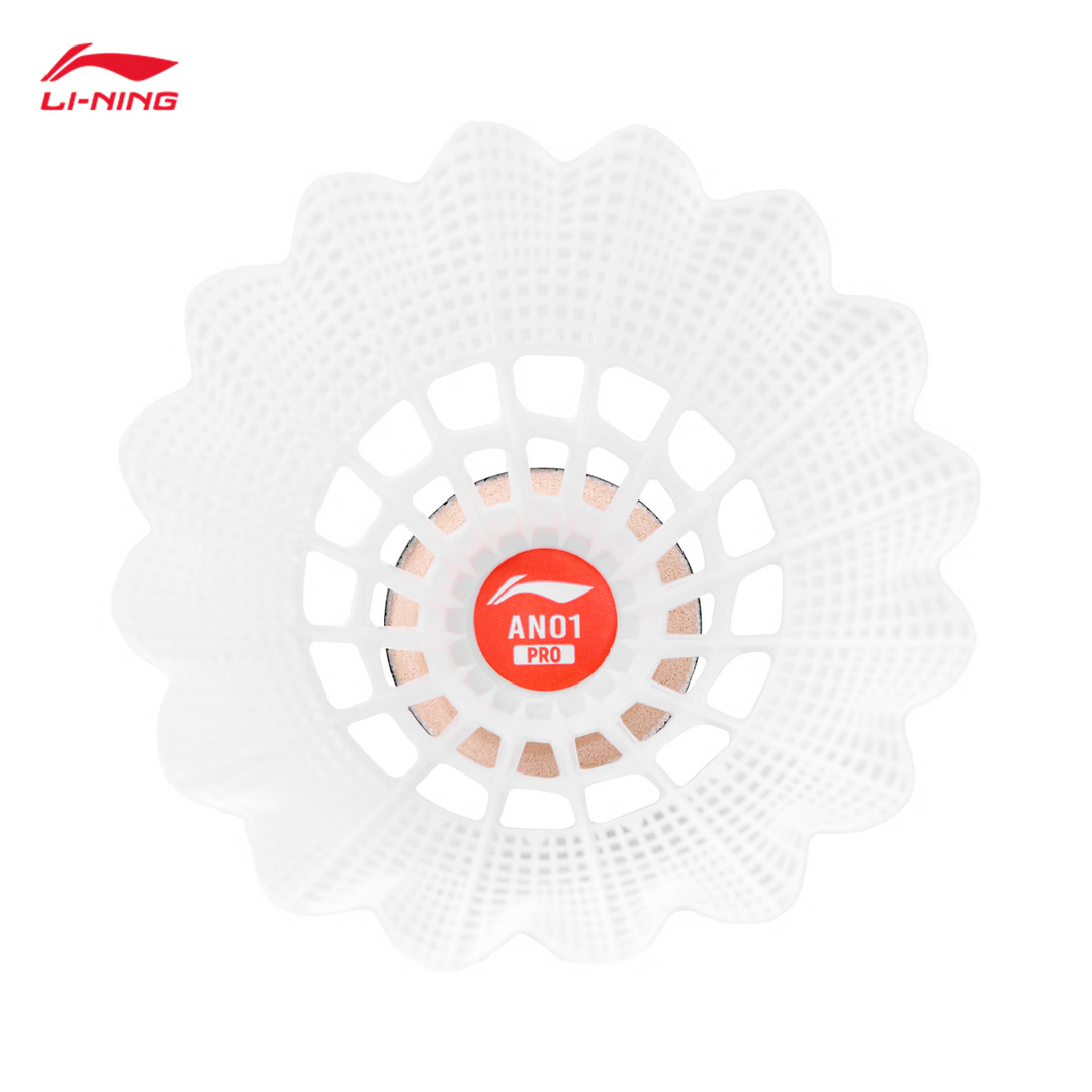 Li Ning 6 PCS AN01 Badminton Nylon Badminton Shuttlecock