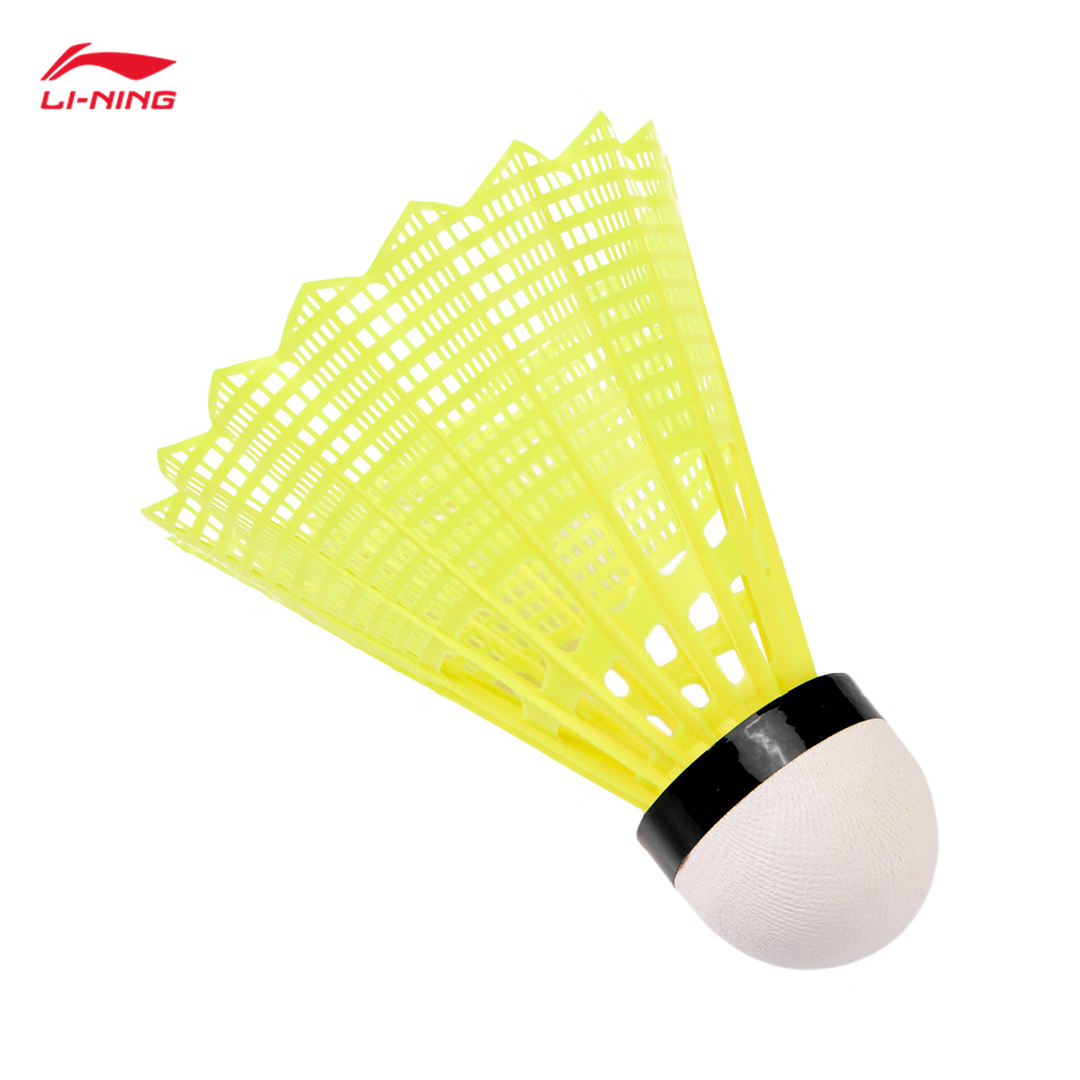 Li Ning 6 PCS AN01 Badminton Nylon Badminton Shuttlecock