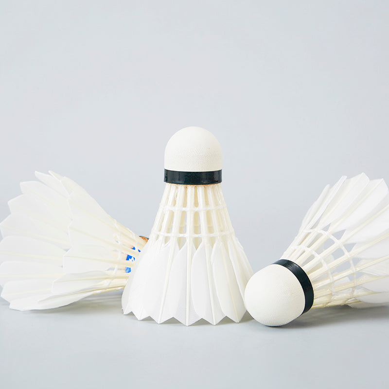 Ling Mei 12 PCS F4 Badminton Goose Feather Badminton Shuttlecock