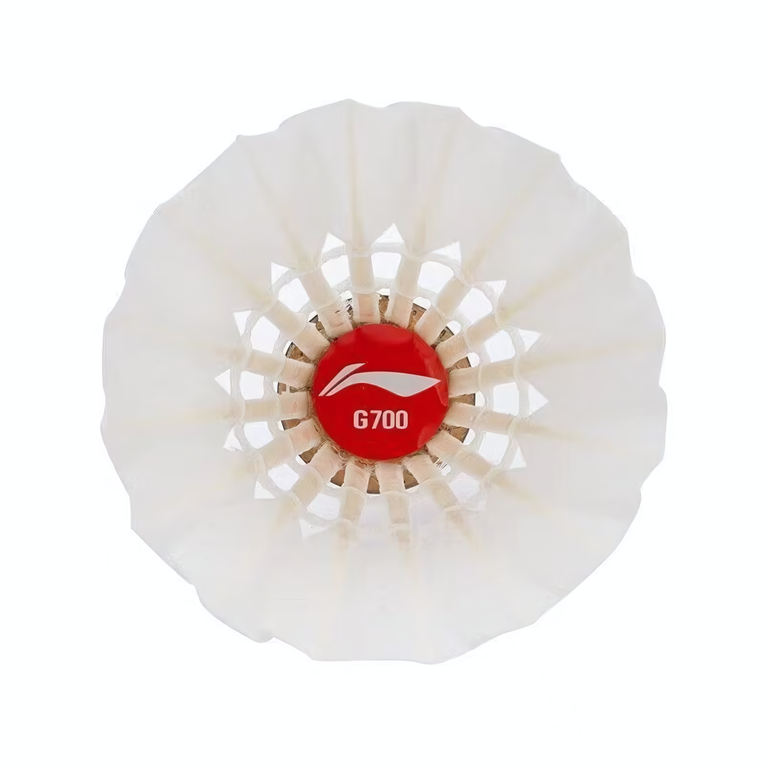 Li-Ning 12 PCS Goose Badminton Shuttlecock Competitive Play G700