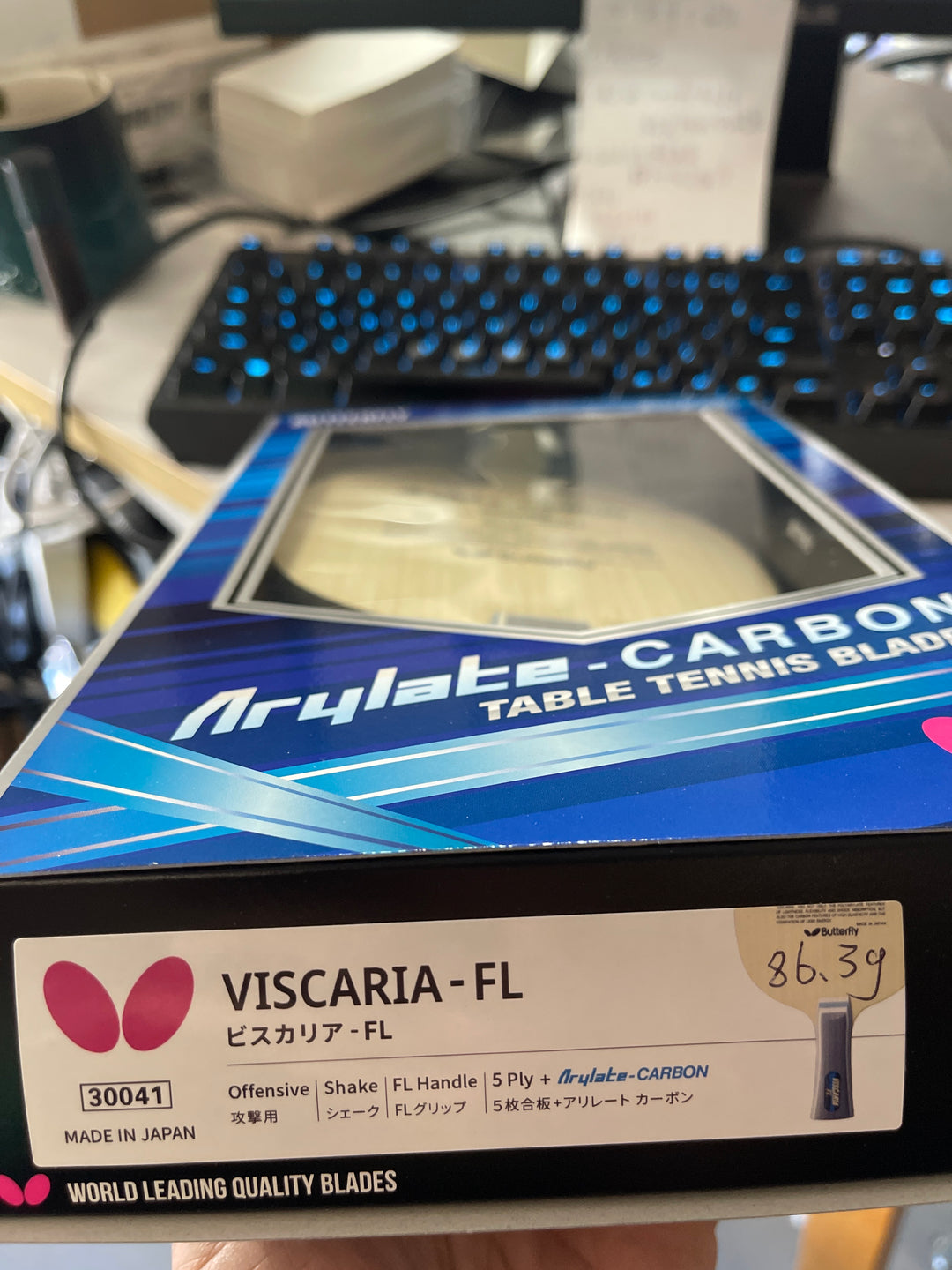 BUTTERFLY Viscaria Table Tennis Blade(24010,30041)