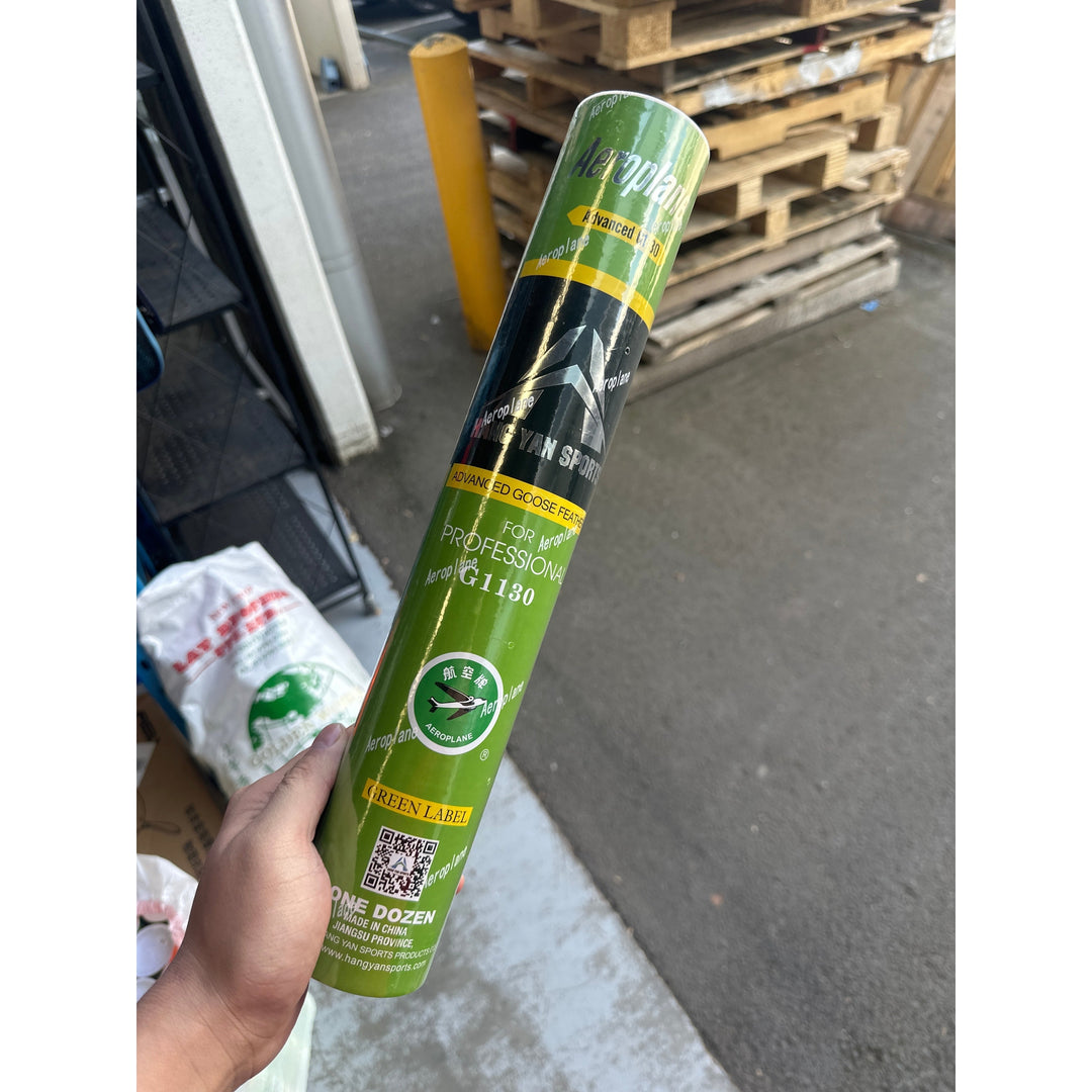 Aeroplane G1130 Gooes Feather Badminton Shuttlecock 51 SPEED