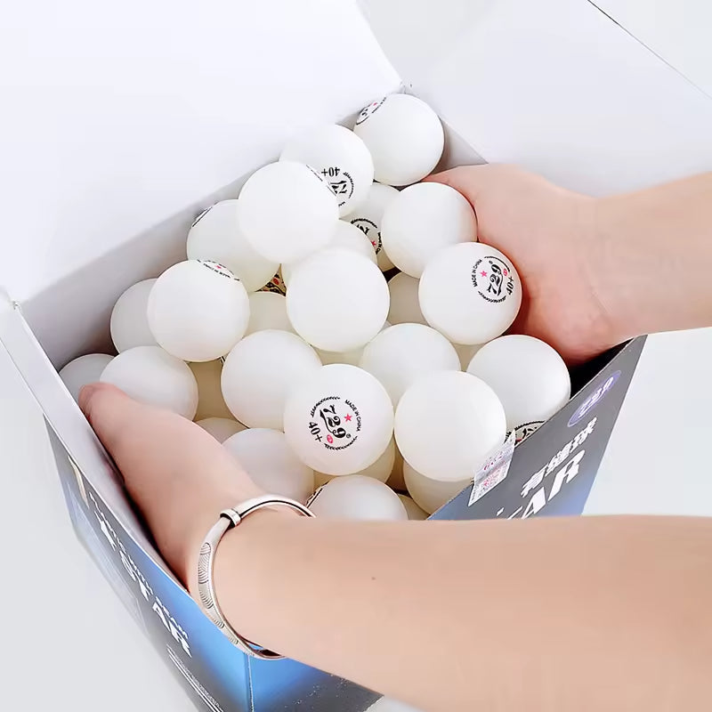 Friendship 729 1 Star New Material Seam Table Tennis Balls 100 Pcs 1 Box
