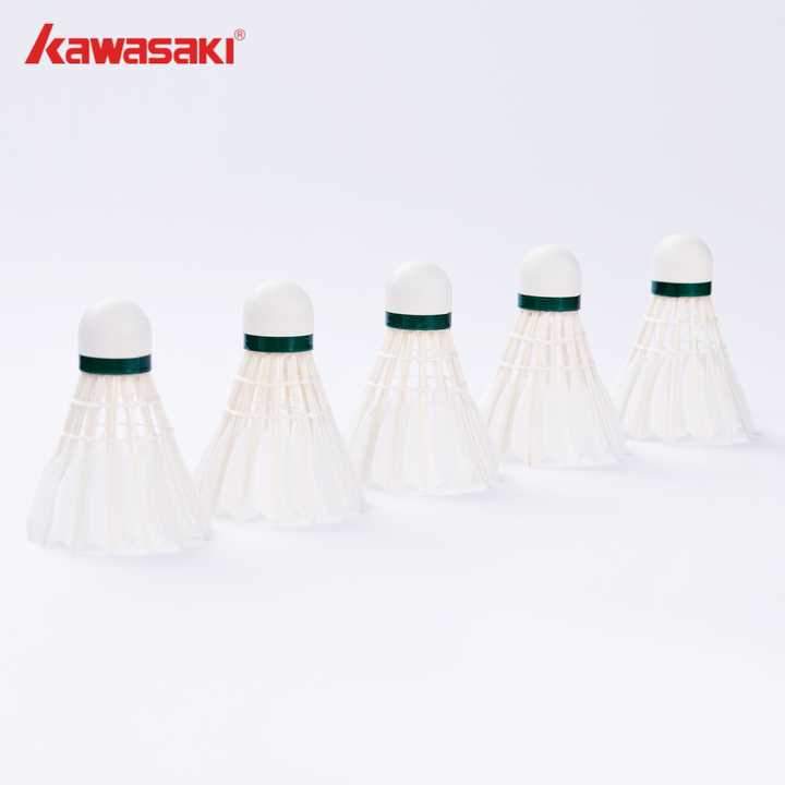 Kawasaki Team 3 Pro Feather Badminton Shuttlecock (10pcs)