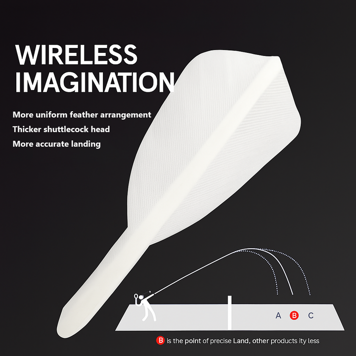 Natural Feather Badminton Shuttlecock Indoor Sport PlayPack 3 High Quality