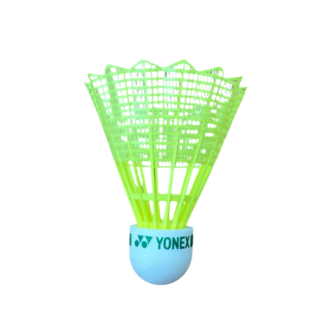 YONEX badminton Nylon Shuttlecock Yellow Green