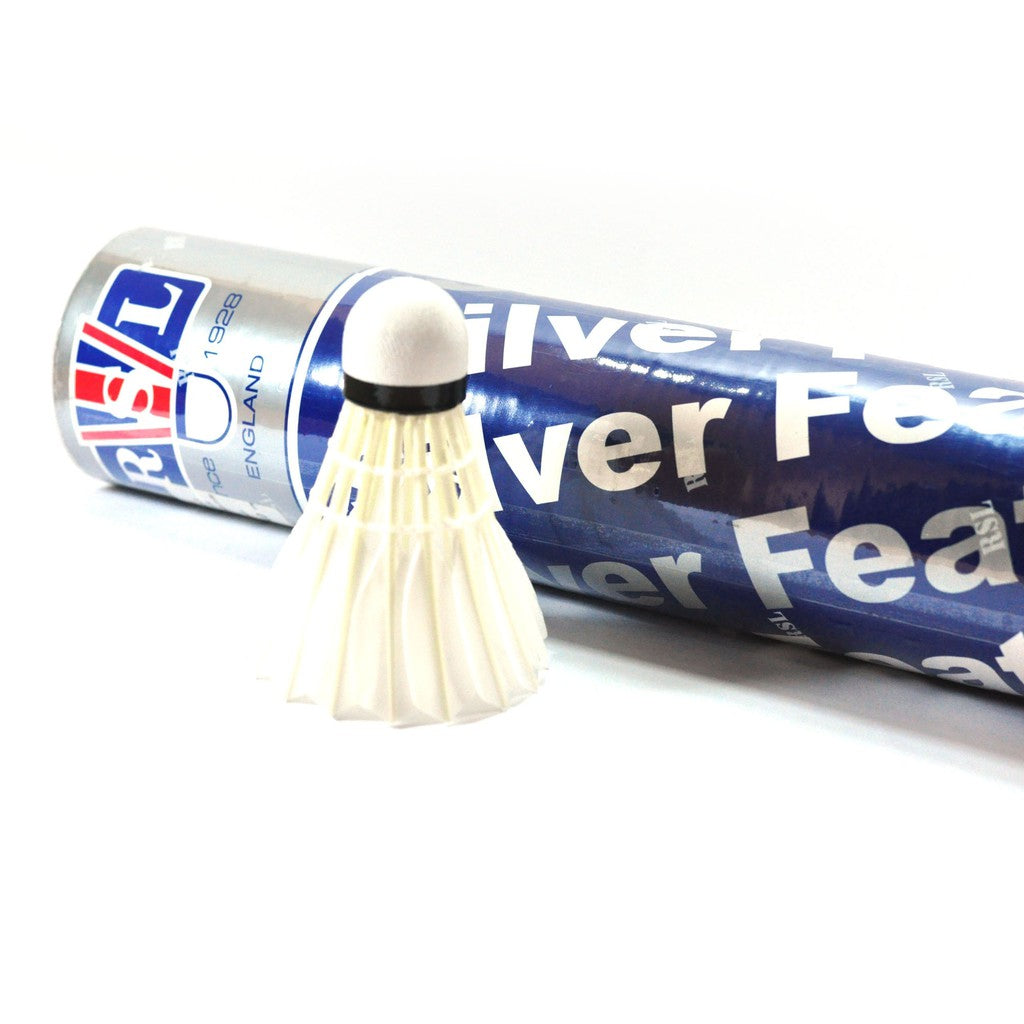 RSL Silver Feather Badminton Shuttlecocks