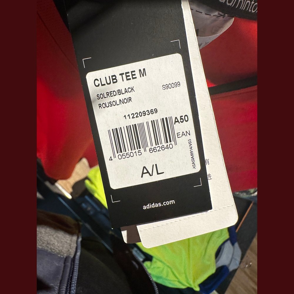 ADIDAS Sports Short Sleeve S90099(Clearance)