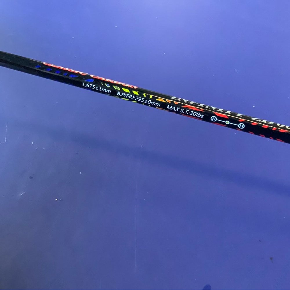 Bonny Classic Carbon Infinity ZD004 Badminton Racket 4U G4 295mm 32lbs max