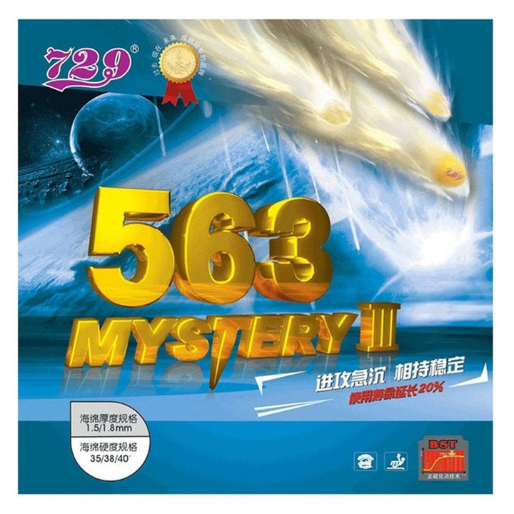 Friendship 729 RITC 563-3 Medium Pips-Out rubber/sponge