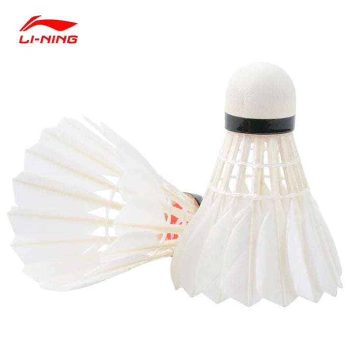 Li-Ning 12 PCS Goose Badminton Shuttlecock Competitive G500