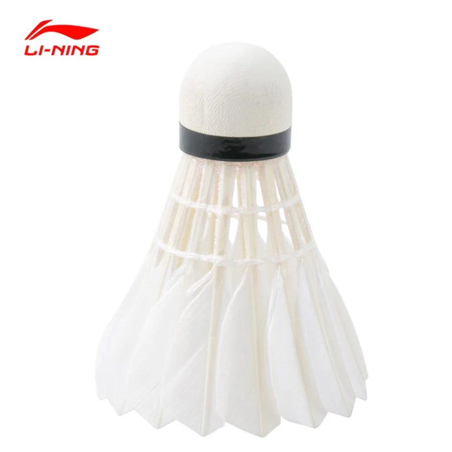 Li-Ning 12 PCS Goose Badminton Shuttlecock Competitive G500