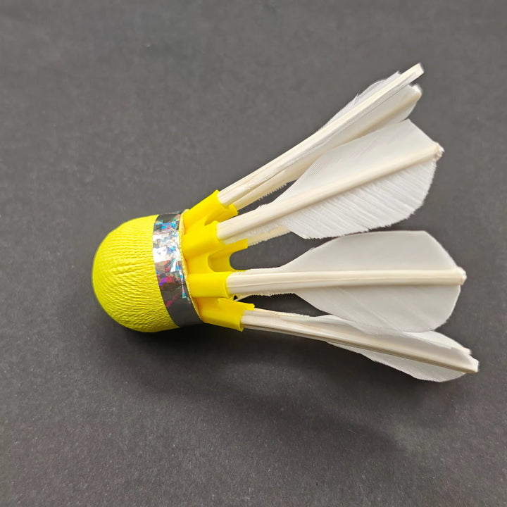 Natural Feather Badminton Shuttlecock Indoor Sport PlayPack 3 High Quality
