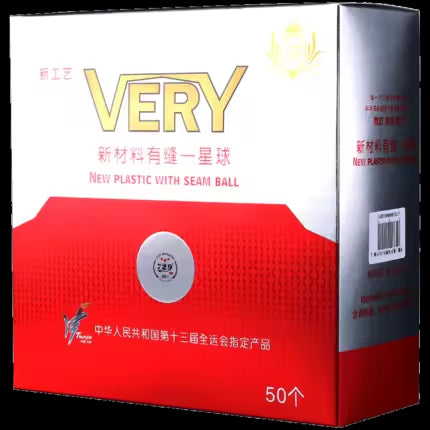 Friendship 729 1 Star New Material Plastic 40+ Seam Pingpong Ball