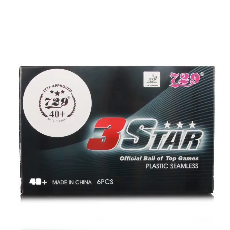 729 Friendship 3 Stars Seamless Table Tennis Ball