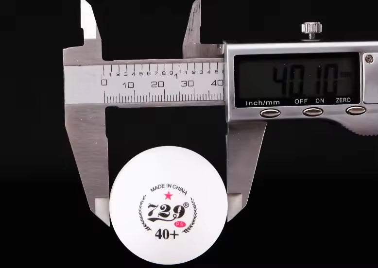 Friendship 729 1 Star New Material Plastic 40+ Seam Pingpong Ball