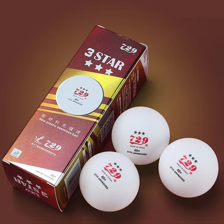 729 Table Tennis Balls 3 Star ITTF Approved 3 Pack