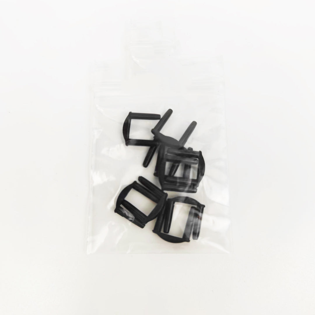 10 PCS/Bag Badminton Racket String Guard Connectors, T-shaped Long and Short Double Connectors