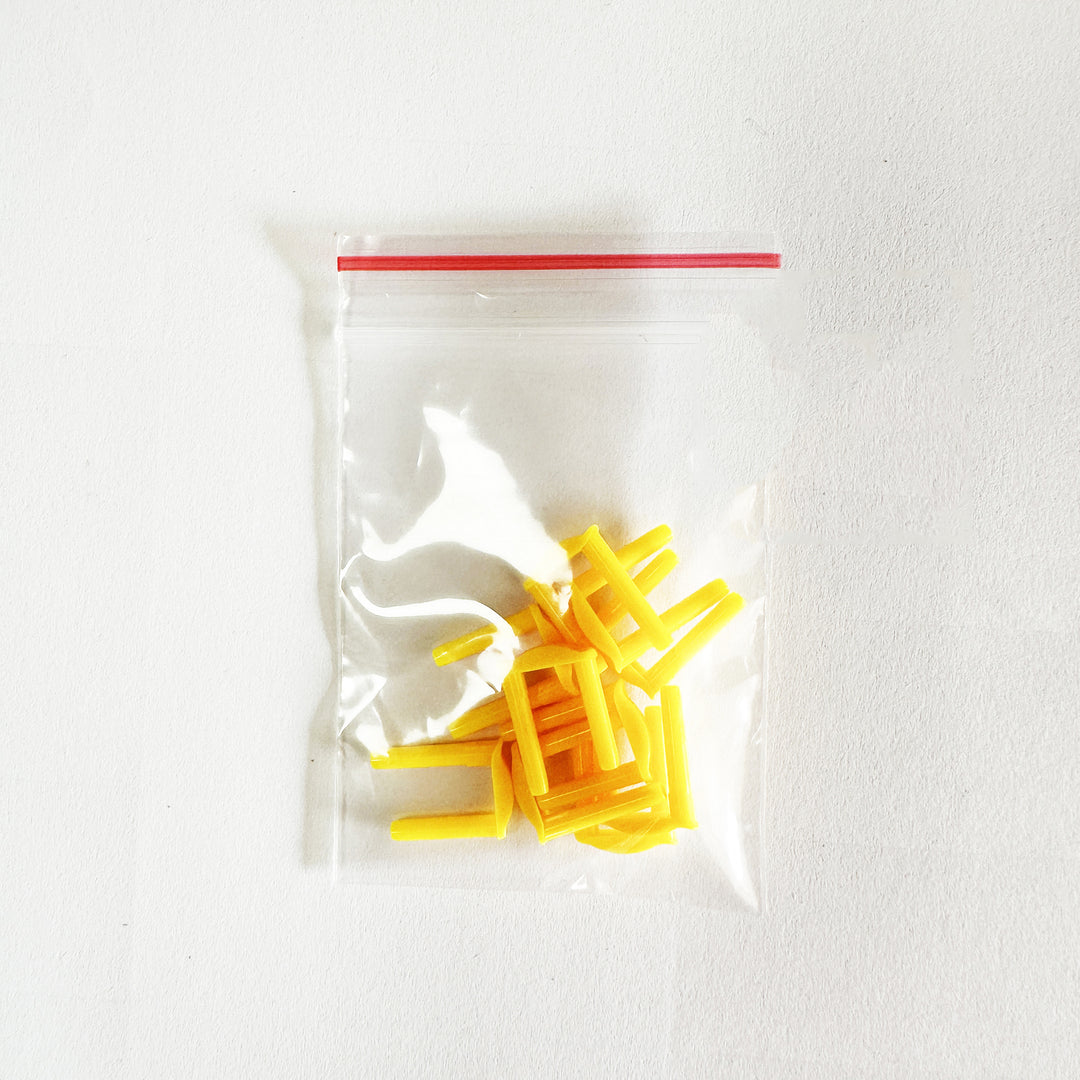 10 PCS/Bag Badminton Racket String Guard Connectors, T-shaped Long and Short Double Connectors