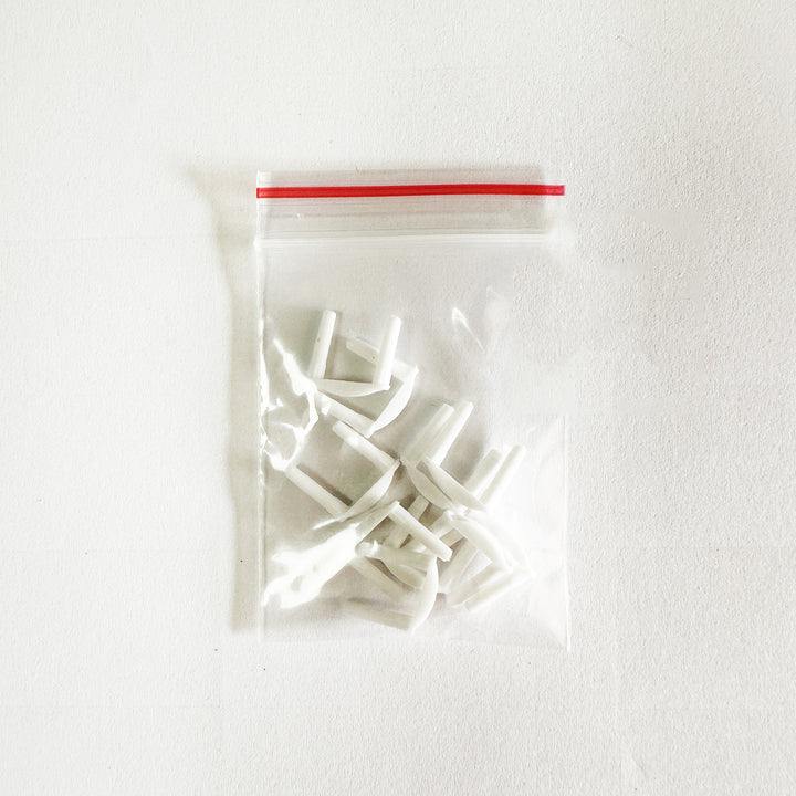 10 PCS/Bag Badminton Racket String Guard Connectors, T-shaped Long and Short Double Connectors