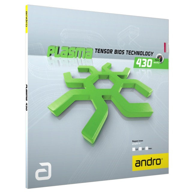 Andro Rubber PLASMA 430 Table Tennis Rubber