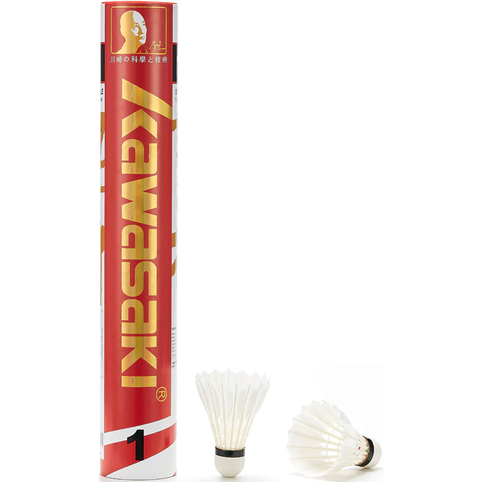 Kawasaki Team 1 Goose Feather Shuttlecock(TOP Class)
