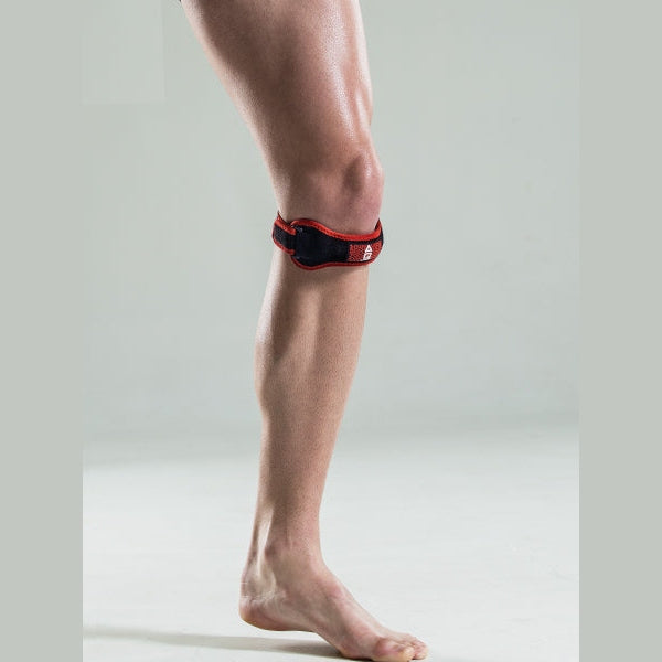 AQ Patella Brace Fitness Running Basketball Soccer Compression Shock Absorption Double Buckle Adjustable Knee Brace 50511SP