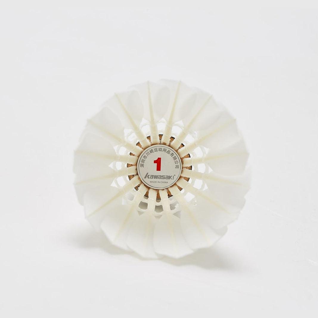 Kawasaki Team 1 Goose Feather Shuttlecock(TOP Class)