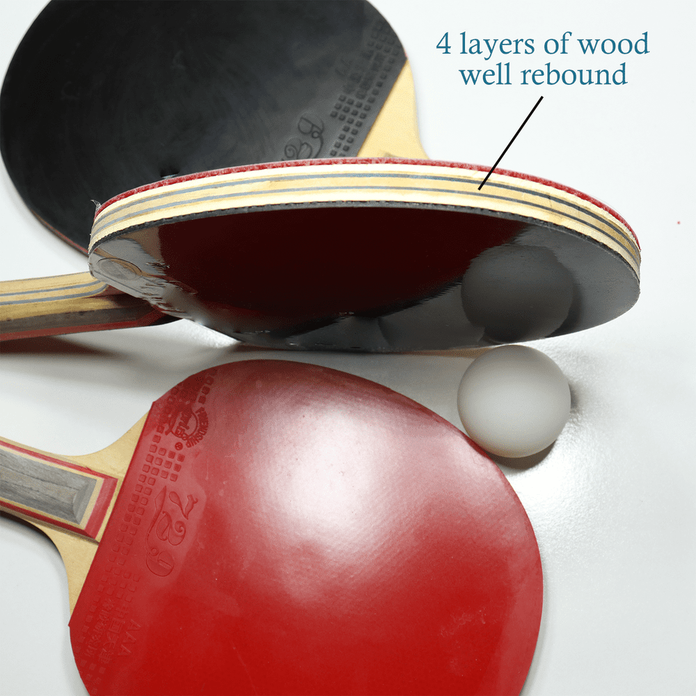 729 Table Tennis Kit Ping Pong Set Professional High Rebound Elasticity Soft Rubber