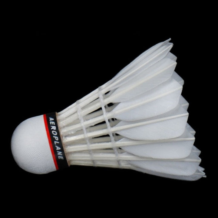 AEROPLANE EG1130 Gooes Feather Badminton Shuttlecock 51 SPEED Black Label