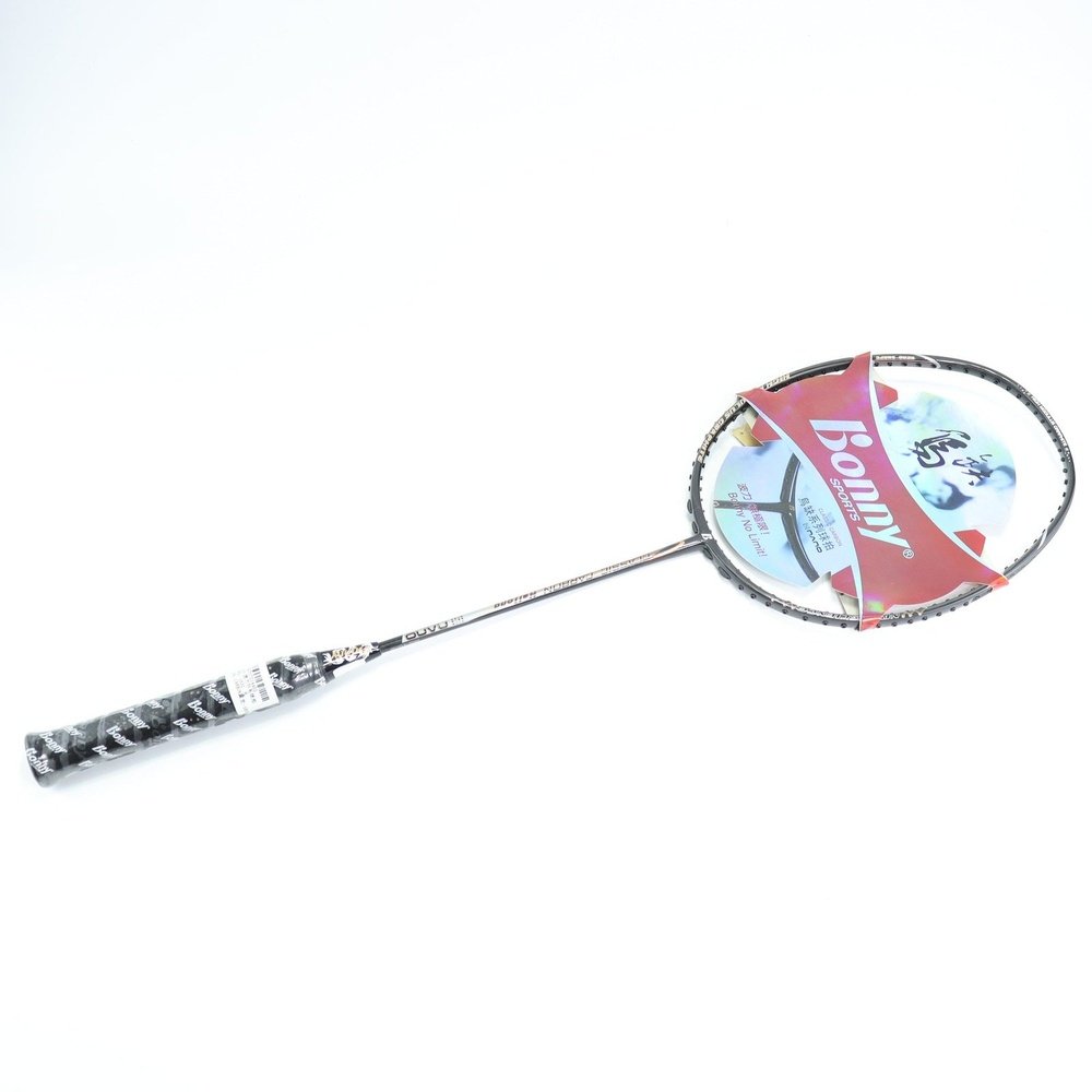 Bonny WU QUE Black Dragon Badminton Racket 90g max 30lbs