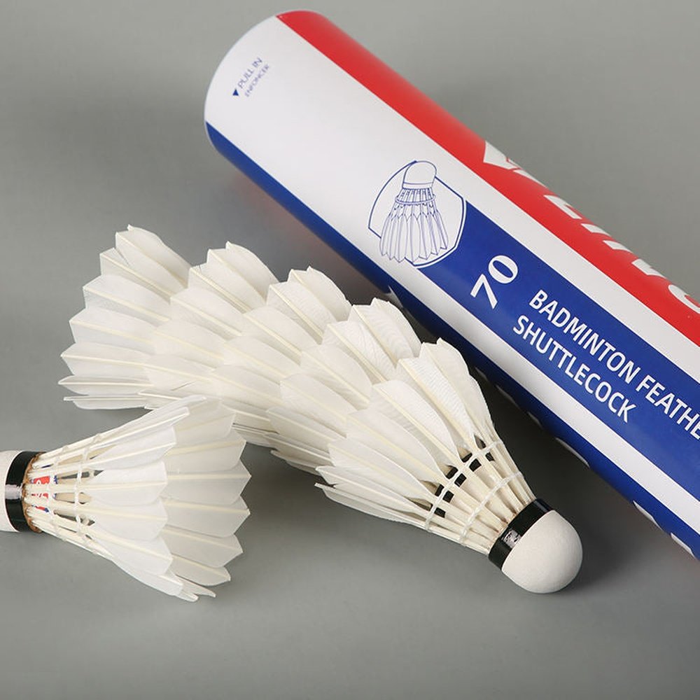 LINGMEI 70 PRO Badminton Shuttlecocks Goose Feather(Competition)