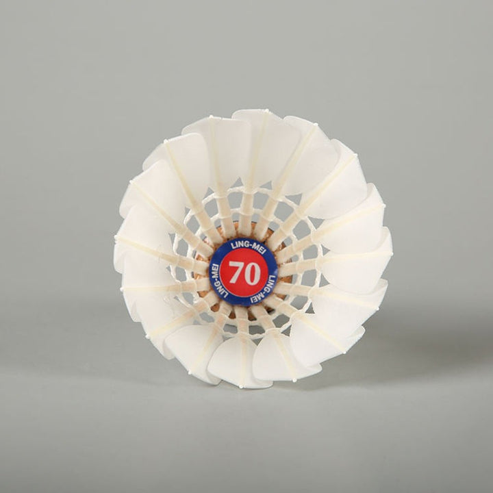 LINGMEI 70 PRO Badminton Shuttlecocks Goose Feather(Competition)