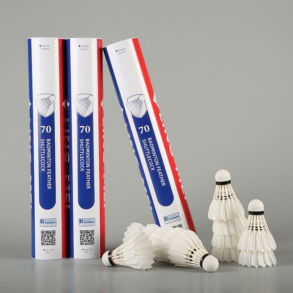 LINGMEI 70 PRO Badminton Shuttlecocks Goose Feather(Competition)