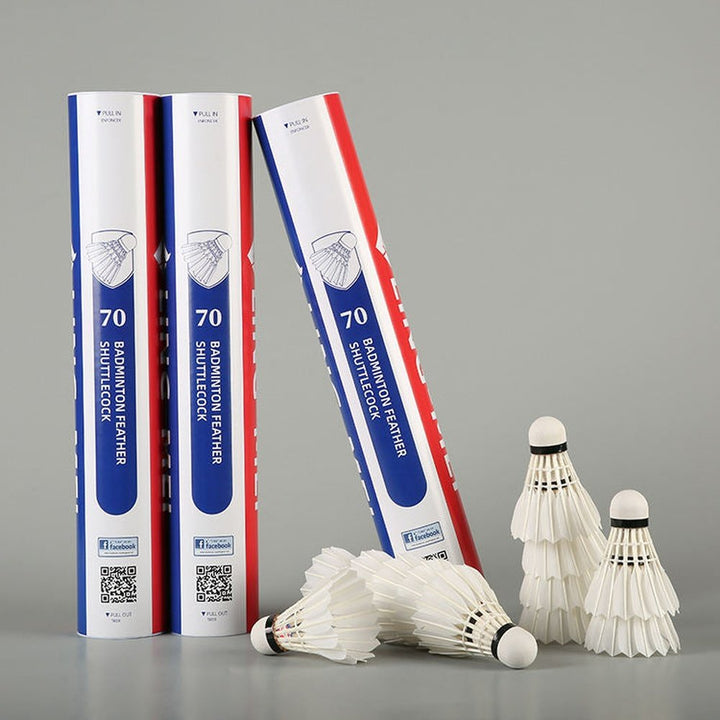 LINGMEI 70 PRO Badminton Shuttlecocks Goose Feather(Competition)