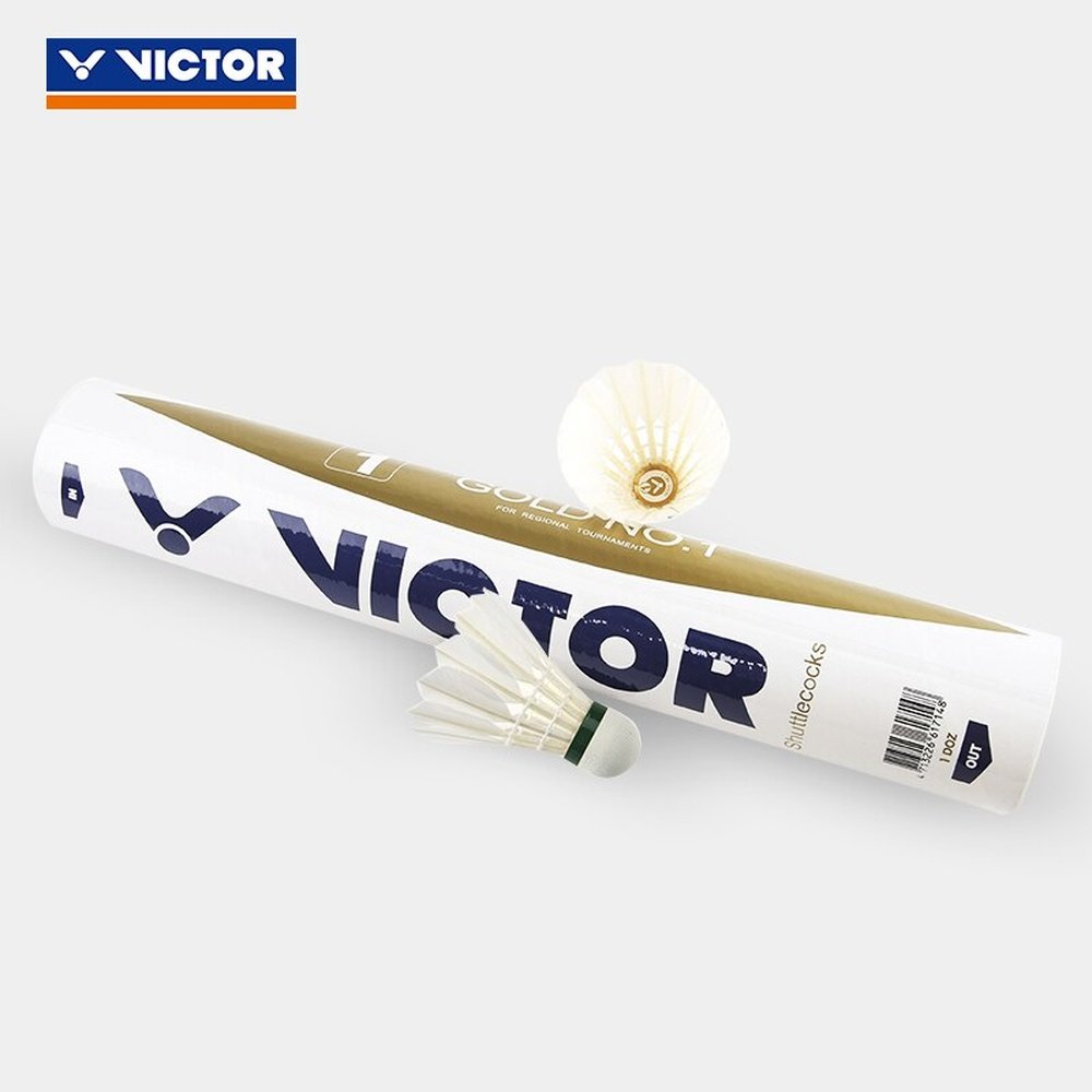 Original Victor GOLD NO 1 Badminton Shuttlecock