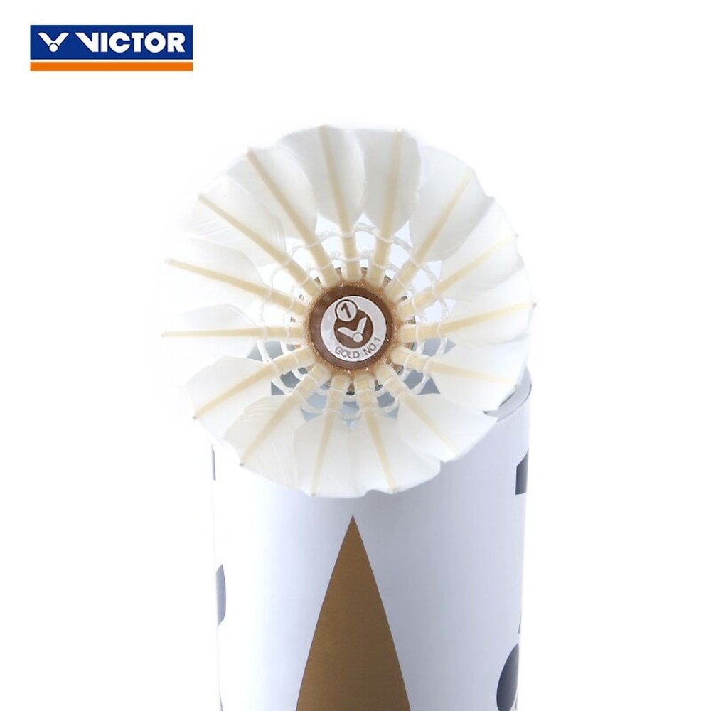 Original Victor GOLD NO 1 Badminton Shuttlecock