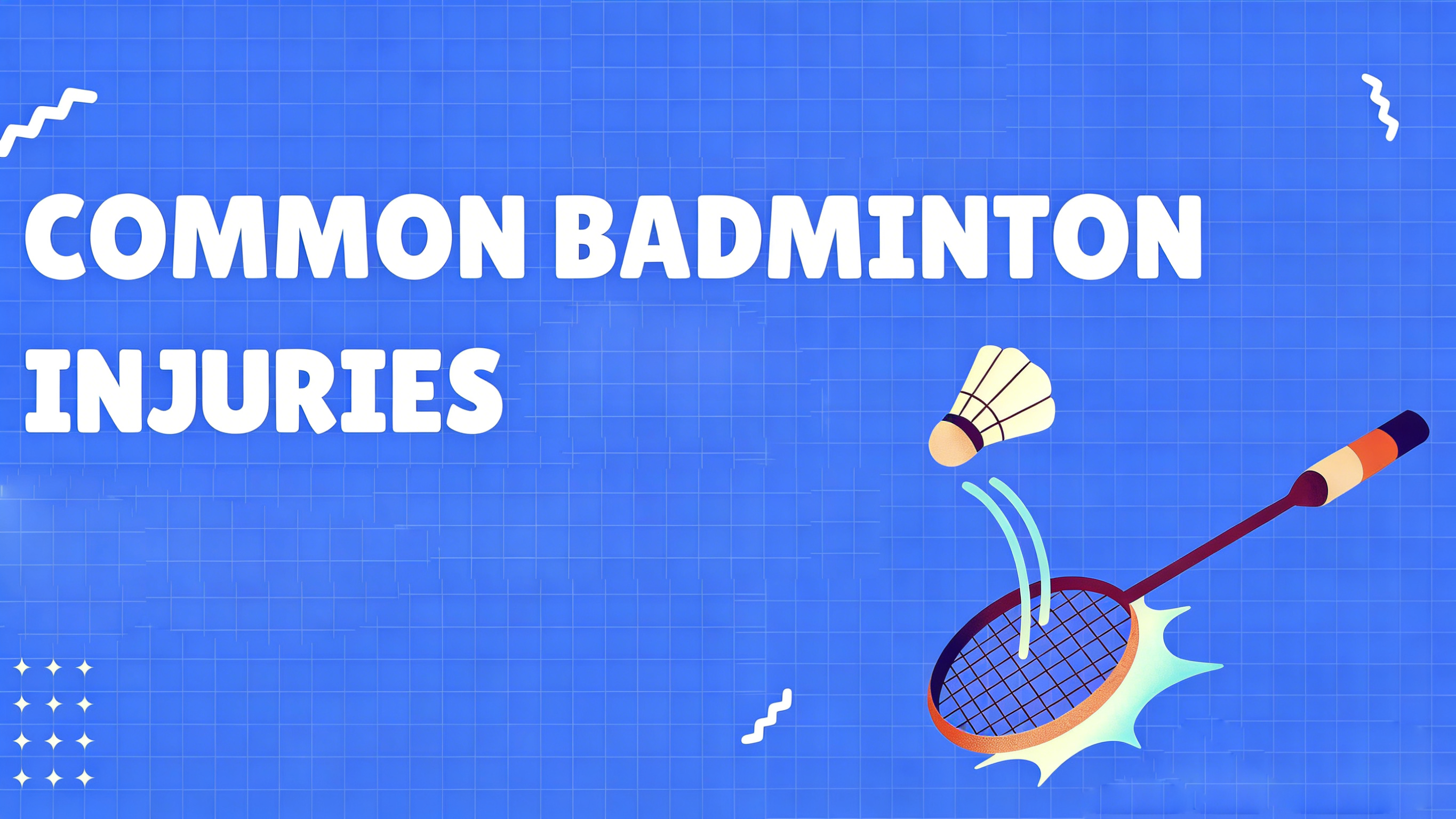 Badminton Racket Injuries The 5 Most Common Injury Areas in Badminton — Which One Is Catching Up ...