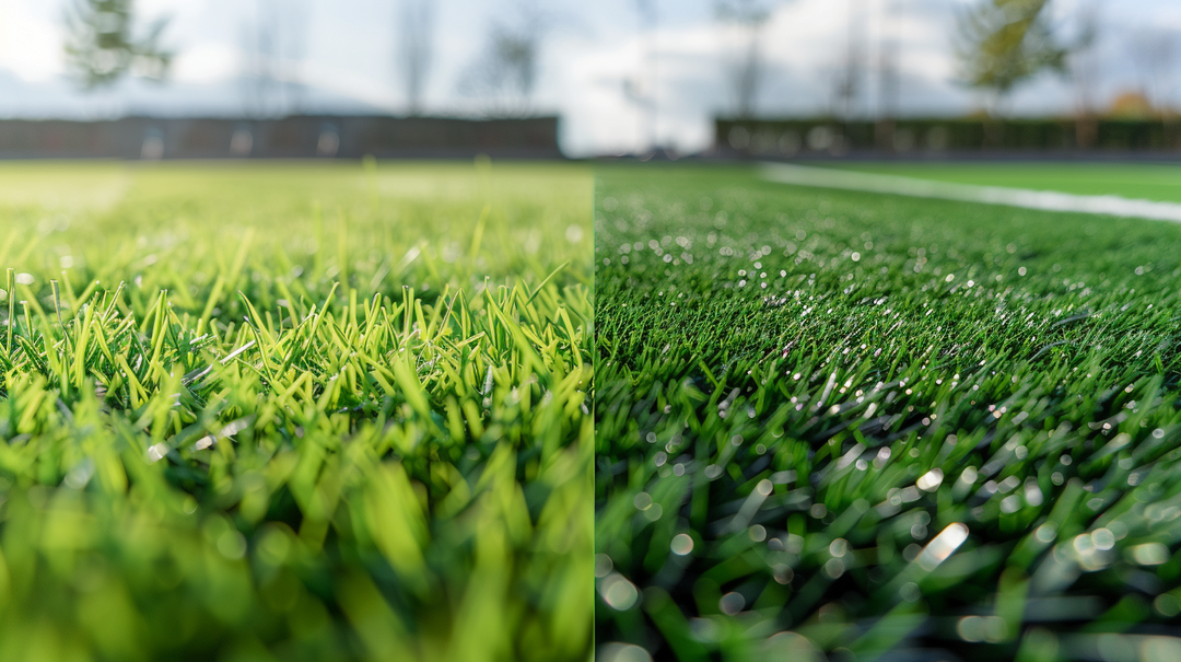 THE PROS AND CONS OF ARTIFICIAL TURF VS NATURAL GRASS