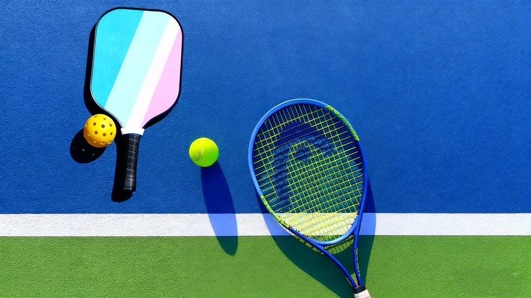 WHAT IS THE DIFFERENCE BETWEEN PICKLEBALL AND TENNIS?