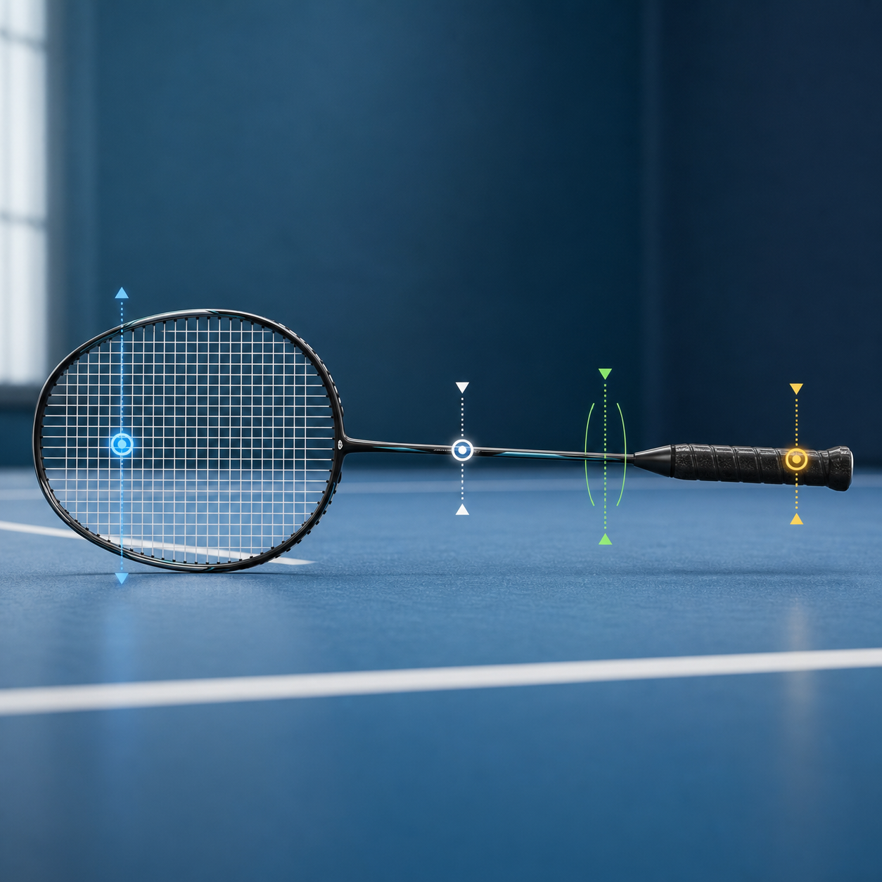 Badminton Racket Balance Point and Shaft Stiffness – SP x SPORT