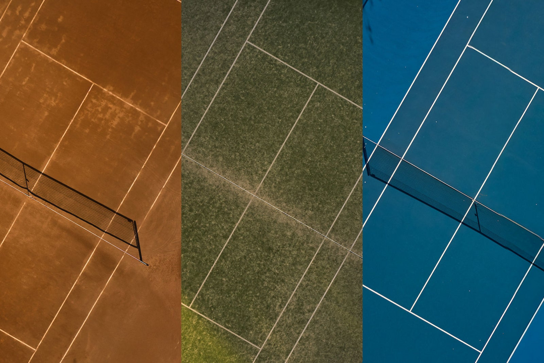 TENNIS COURTS AND SURFACES