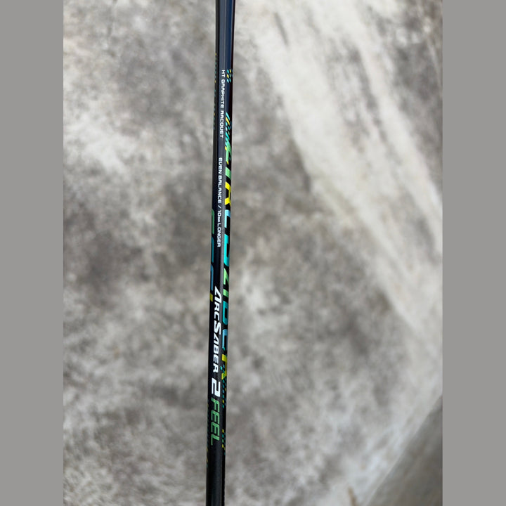 YONEX Arcsaber 2 Feel Badminton Racket Black/Green 4U*5 Strung