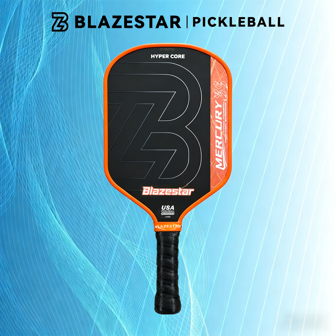 BLAZESTAR Professional Competitive Pickleball Paddle – Hot-Pressed T700 Carbon Fiber