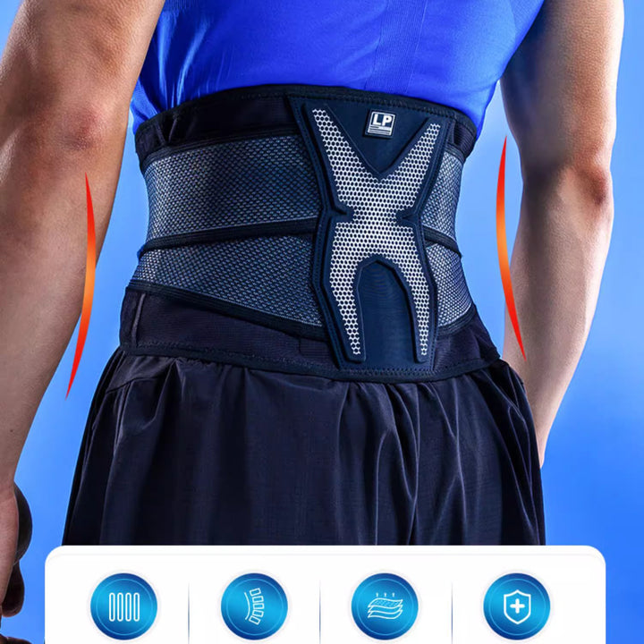 LP Back Support 1503CK – Adjustable Lumbar Brace with Dual-Strap Design