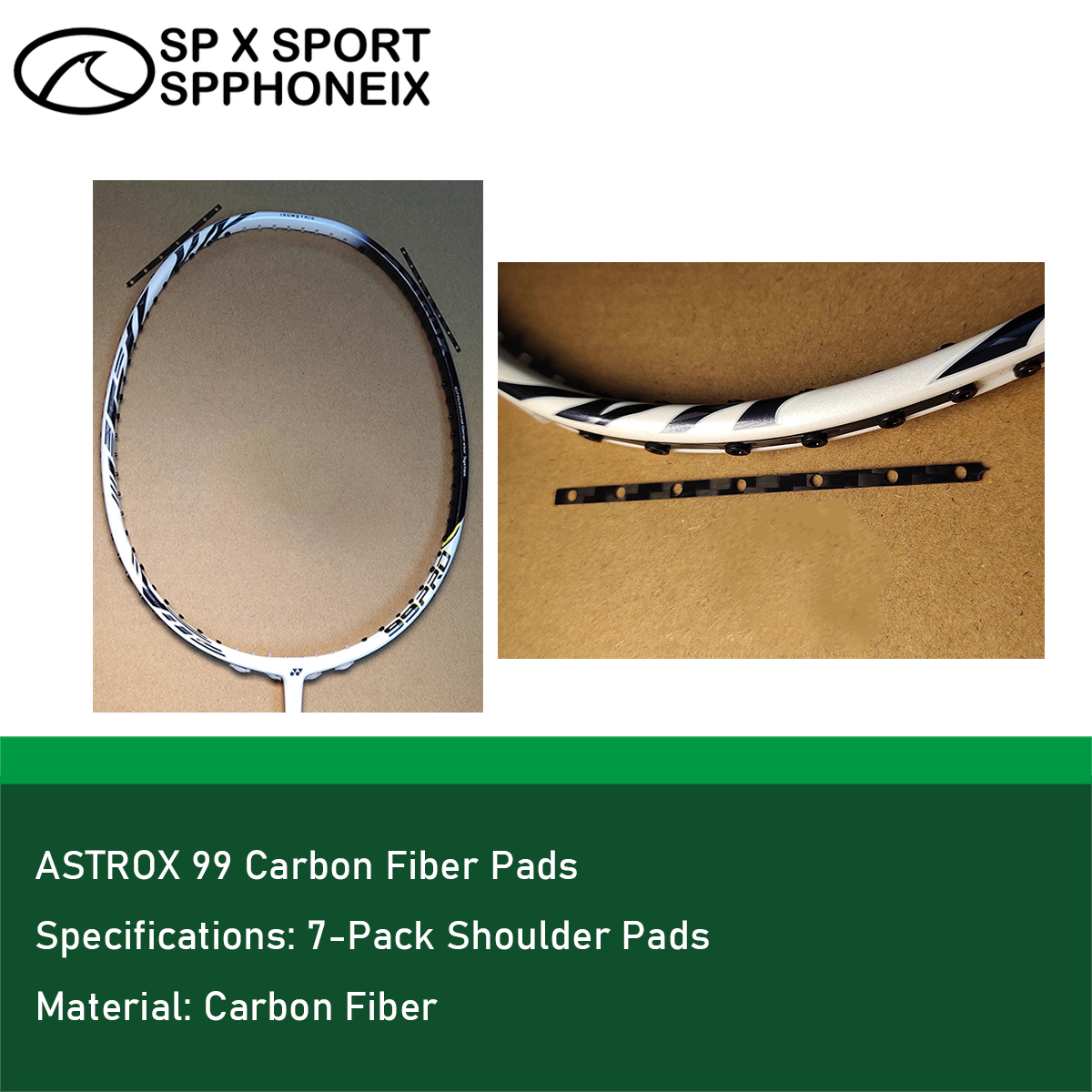 YONEX Badminton Racket Yonex ASTROX 99 Carbon Fiber Gasket Support Pad product image - YONEX Badminton Racket